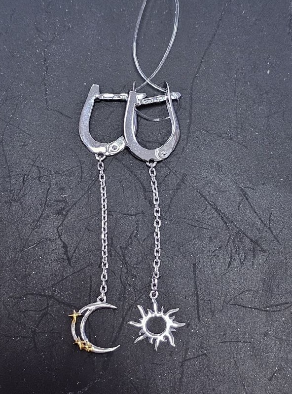 Серьги из серебра фото, цены