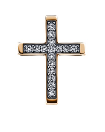 Подвеска из золота с камнем Бриллиант фото, цены