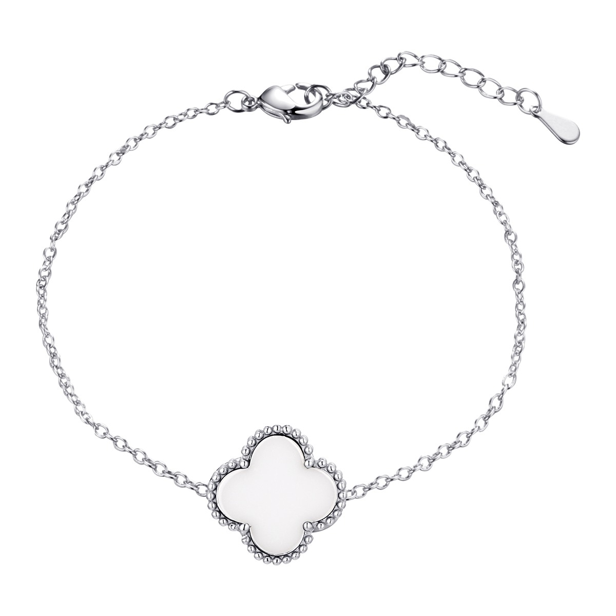 Браслет из серебра с камнем вставками керамики фото, цены