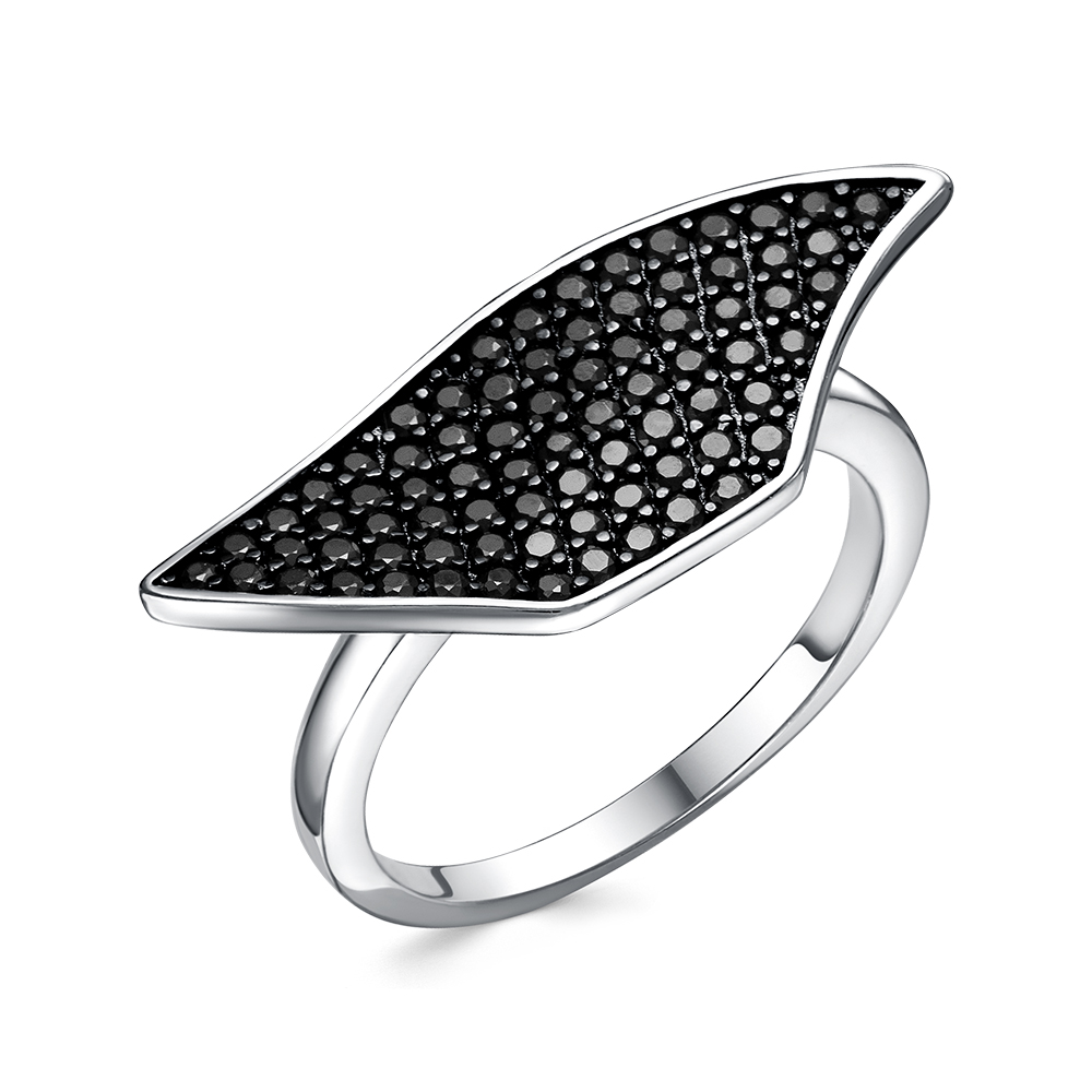 Кольцо из серебра с камнем Шпинель фото, цены