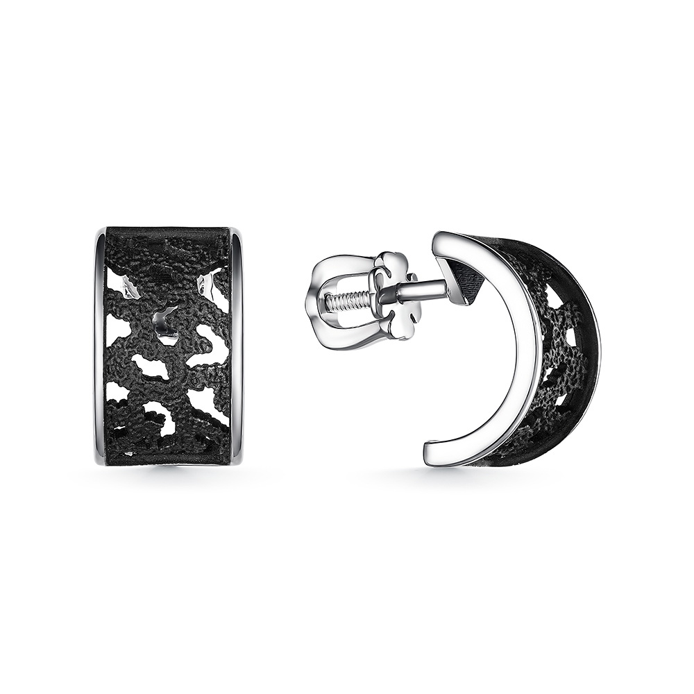 Серьги из серебра с камнем вставками эмали фото, цены