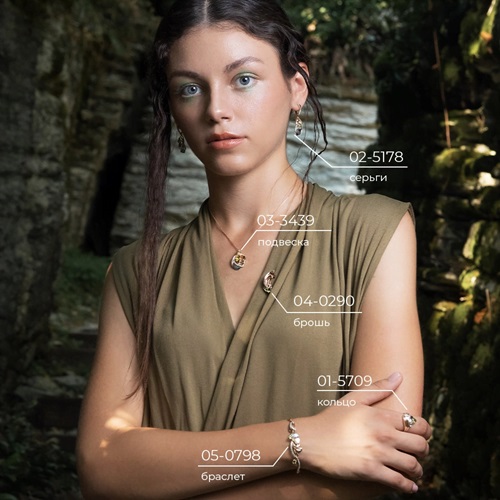 Кольцо из золота с камнем Хризолит фото, цены