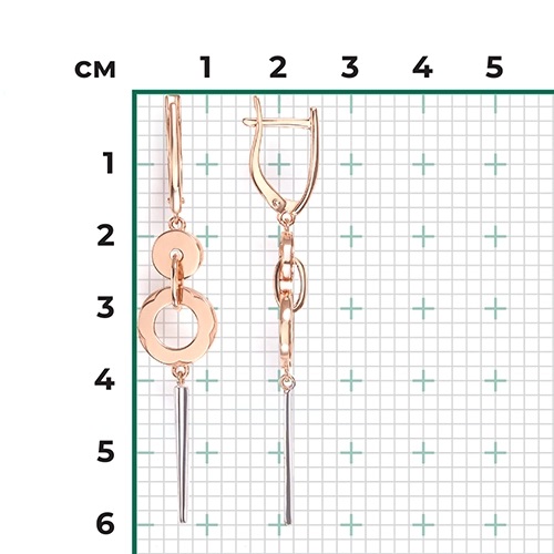 Серьги из золота с камнем  фото, цены