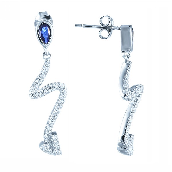 Кольцо из серебра с камнем Циркон, Шпинель синт. фото, цены