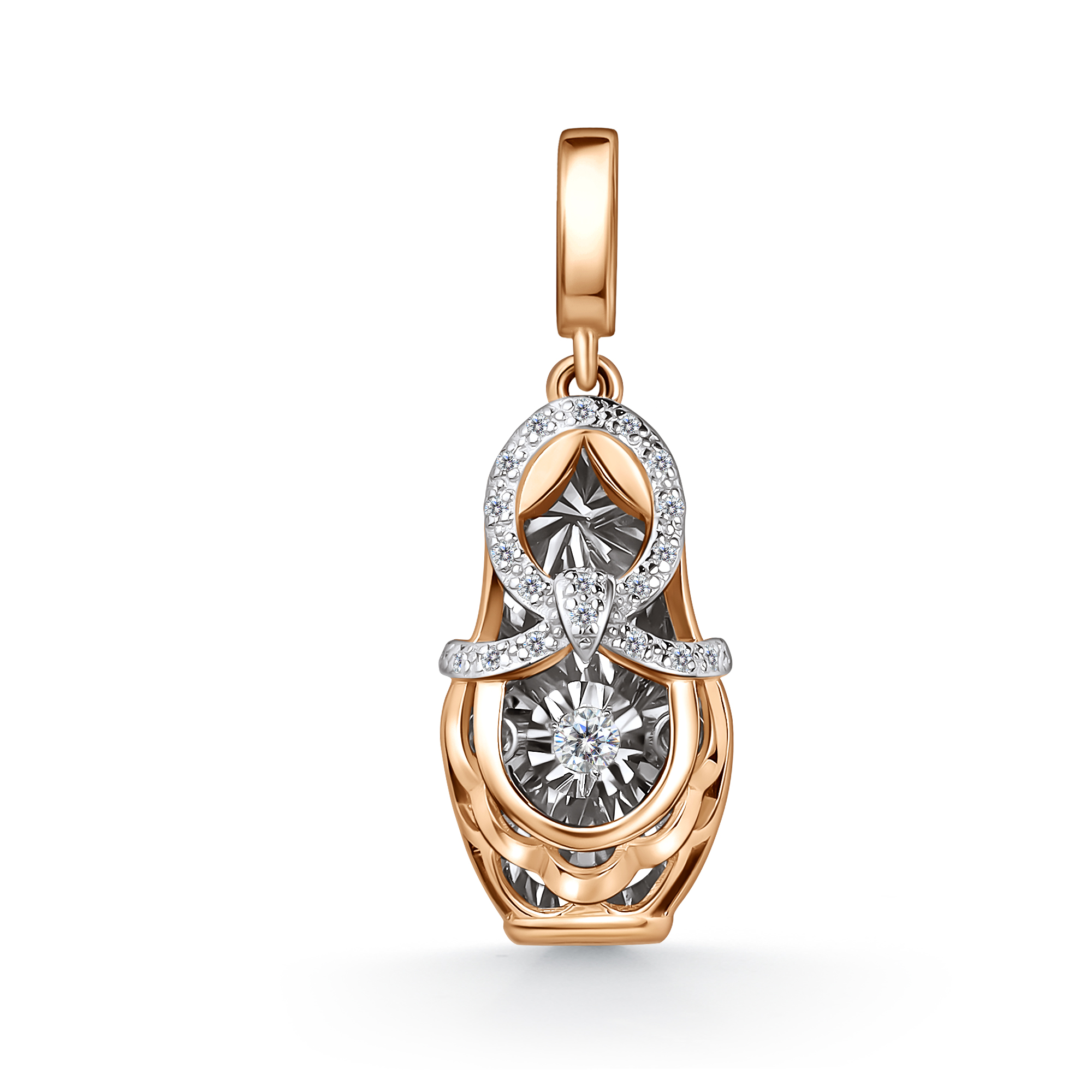 Подвеска из золота с камнем Бриллиант,  фото, цены