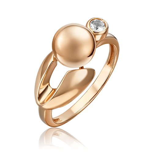 Кольцо из золота с камнем Топаз фото, цены