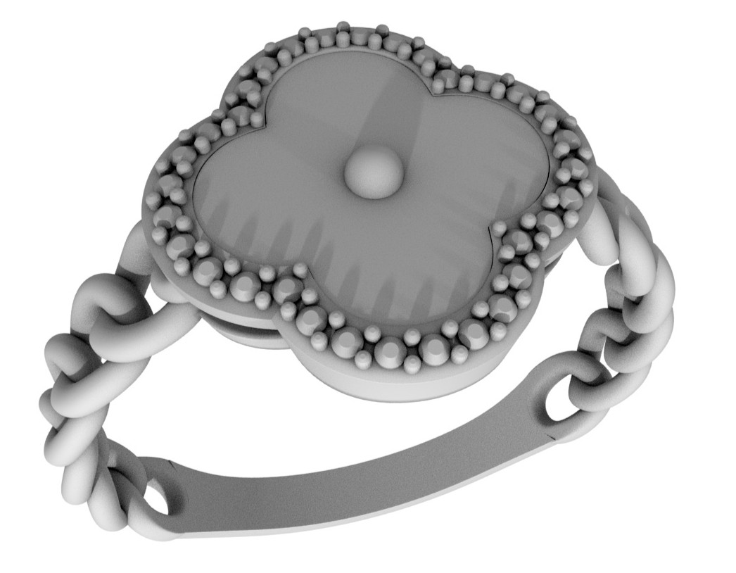 Кольцо из золота с камнем Фианит фото, цены