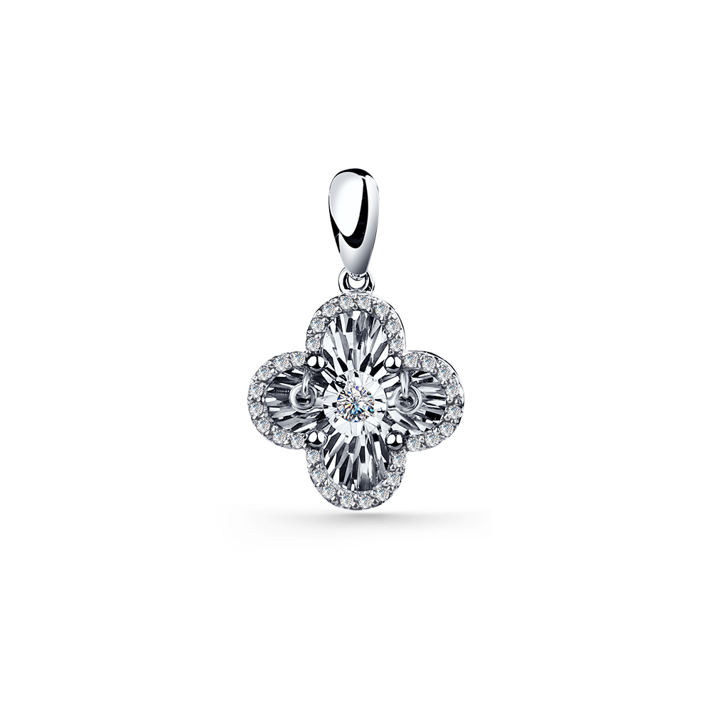 Подвеска из золота с камнем Бриллиант,  фото, цены