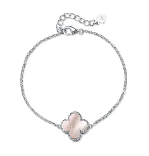 Браслет из серебра с камнем Перламутр фото, цены