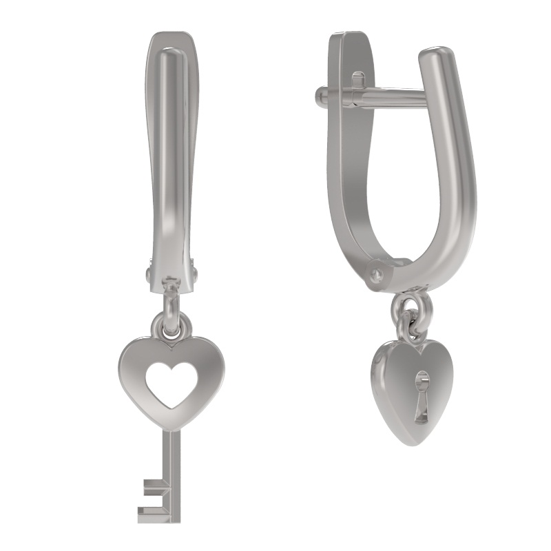 Серьги из серебра фото, цены