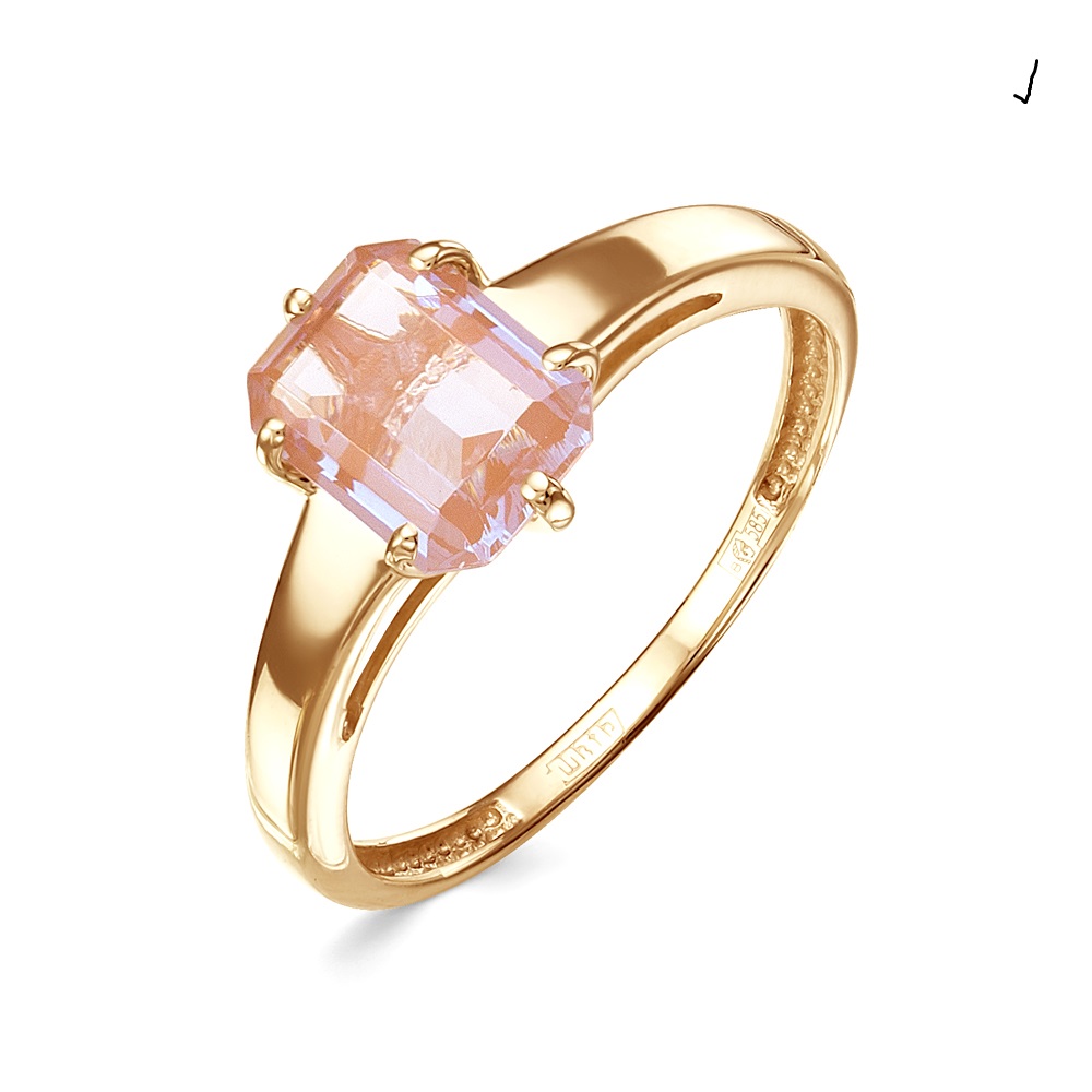 Кольцо из золота с камнем Халцедон фото, цены