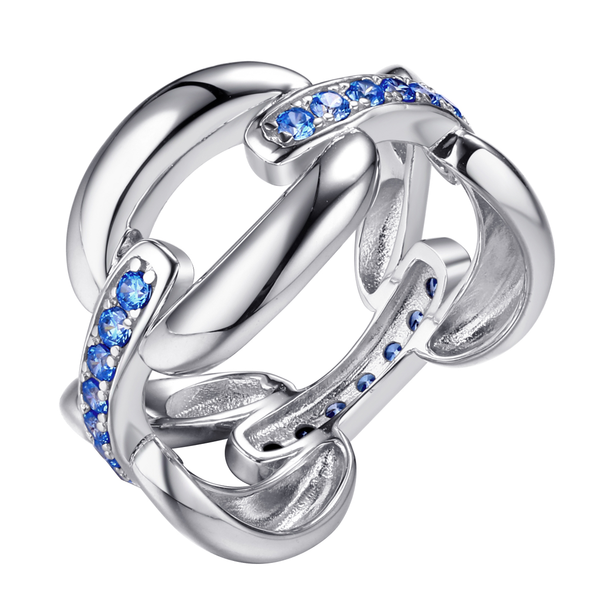 Кольцо из серебра с камнем Фианит фото, цены