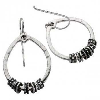 Серьги из серебра без вставок фото, цены