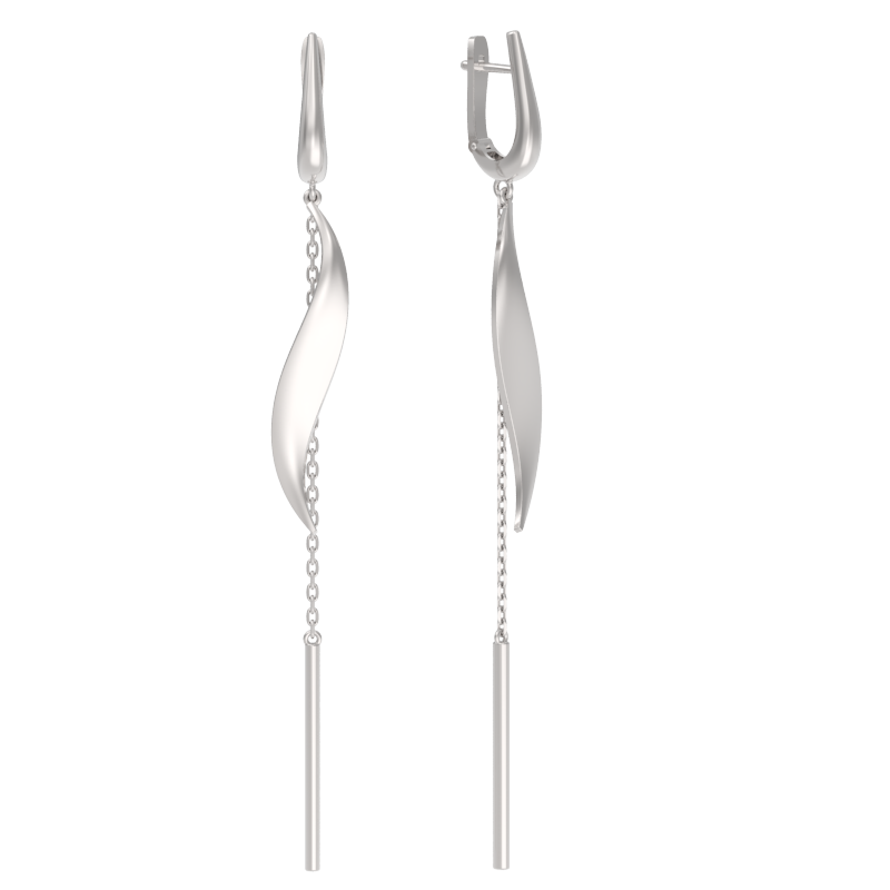 Серьги из серебра фото, цены