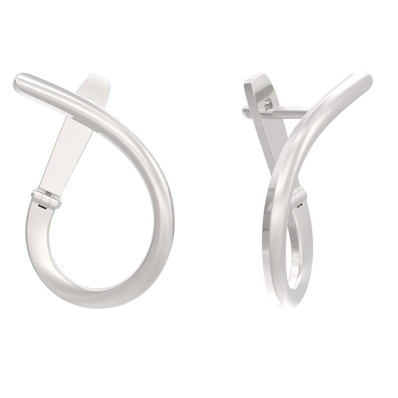 Серьги из серебра фото, цены