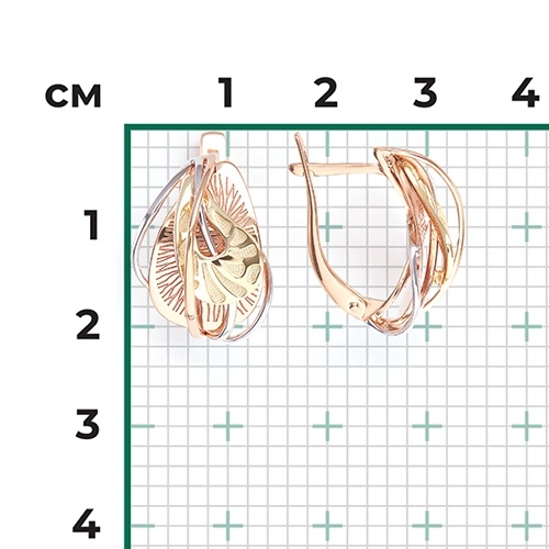 Серьги из золота с камнем вставками эмали фото, цены