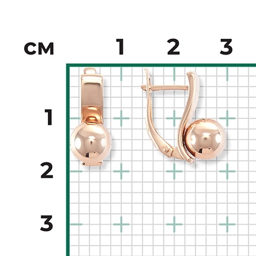 Серьги из золота без вставок фото, цены