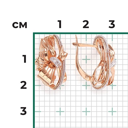 Серьги из золота без вставок фото, цены