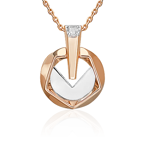 Подвеска из золота с камнем Топаз фото, цены