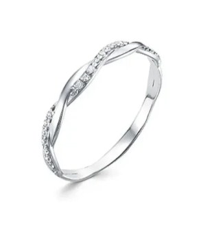 Кольцо из серебра с камнем Фианит фото, цены