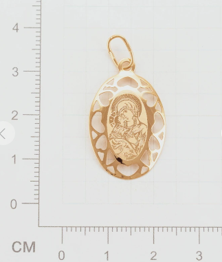 Икона из золота без вставок фото, цены