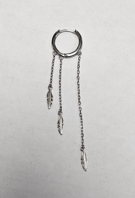 Серьга из серебра фото, цены