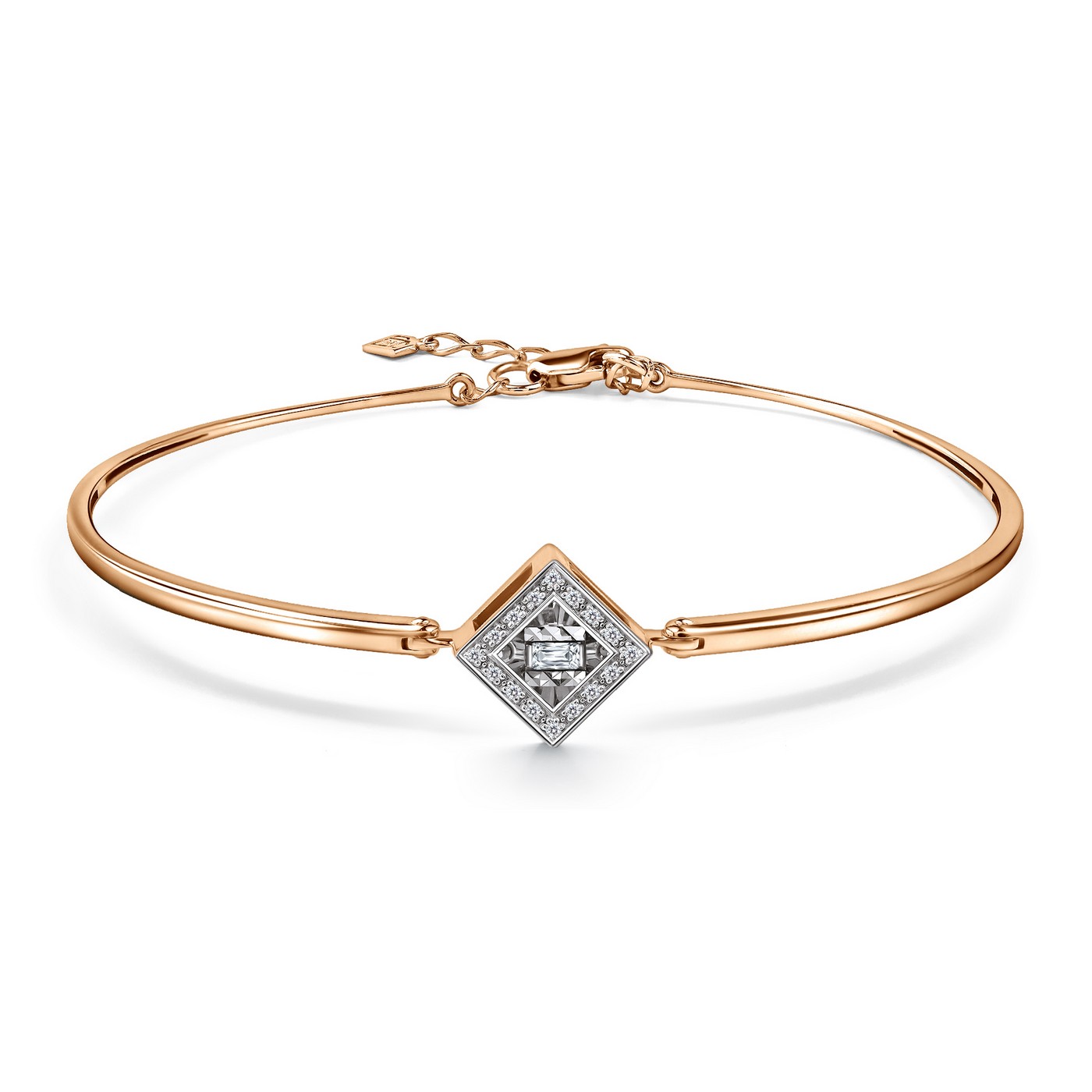 Браслет из золота с камнем Бриллиант,  фото, цены