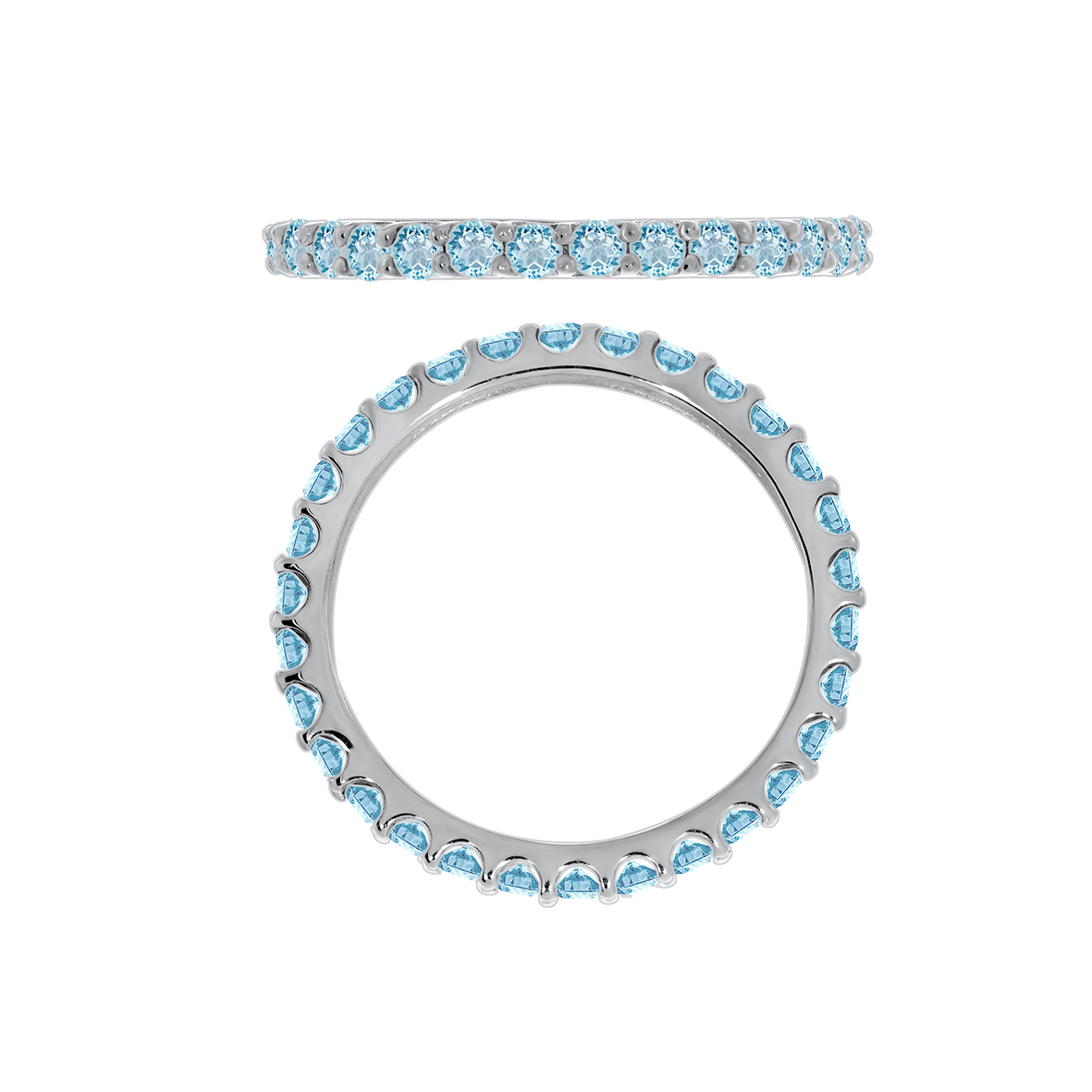 Кольцо из серебра с камнем Топаз фото, цены