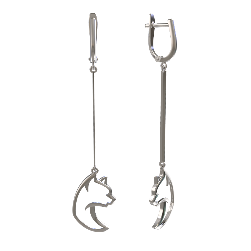 Серьги из серебра фото, цены