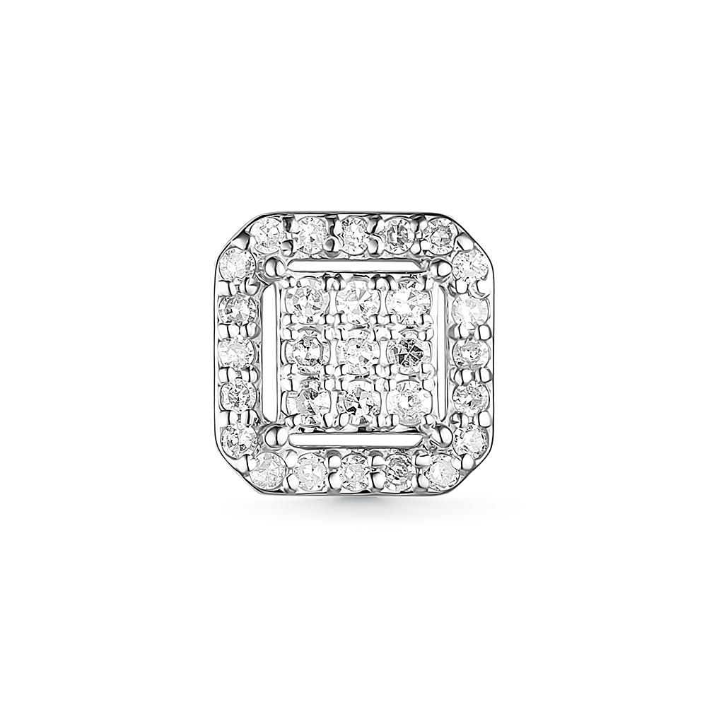 Подвеска из золота с камнем Бриллиант фото, цены