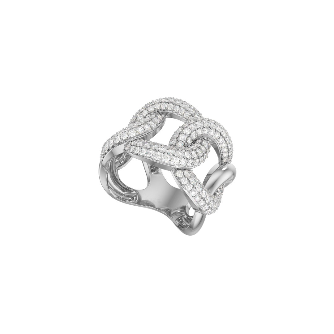 Кольцо из серебра с камнем Фианит фото, цены