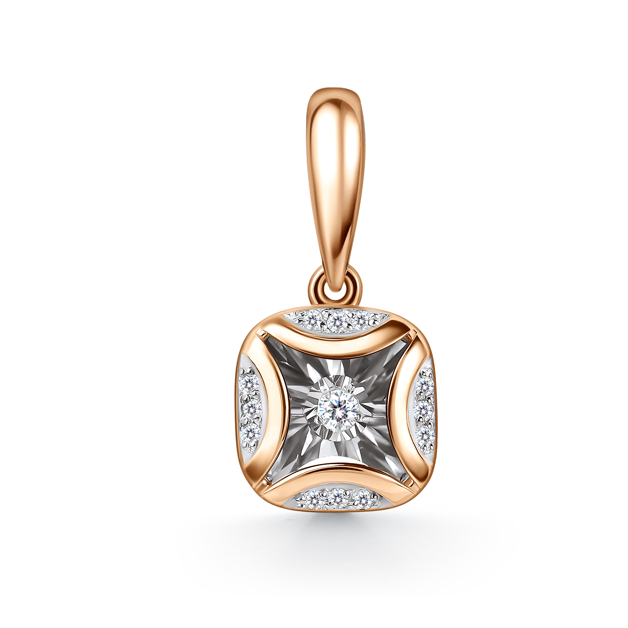 Подвеска из золота с камнем Бриллиант,  фото, цены