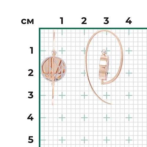 Серьги из золота без вставок фото, цены
