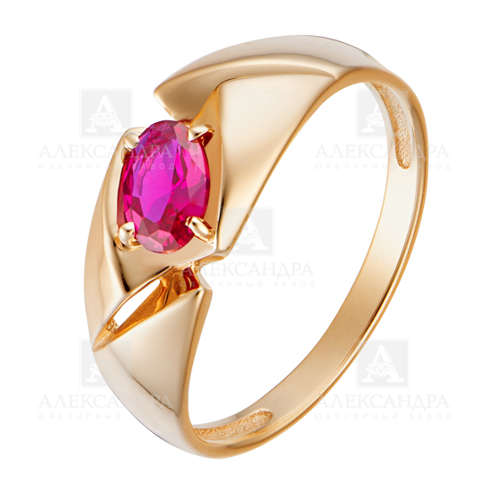Кольцо из золота с камнем Топаз фото, цены