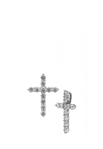 Подвеска из серебра с камнем Фианит фото, цены