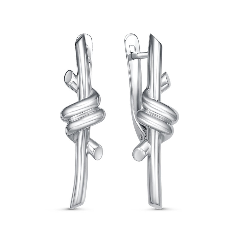 Серьги из серебра фото, цены