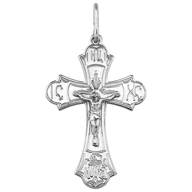 Крест из серебра фото, цены