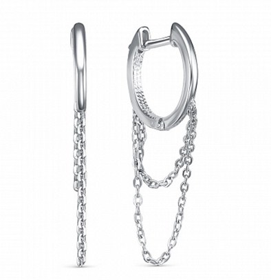 Серьги из серебра фото, цены