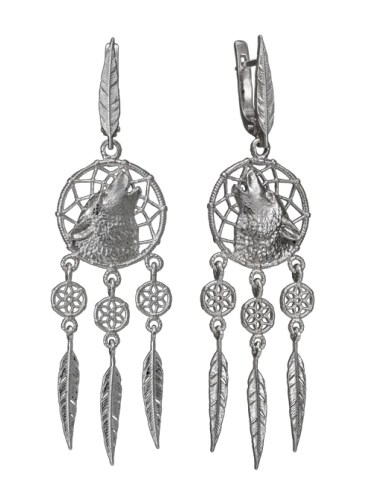 Серьги из серебра фото, цены