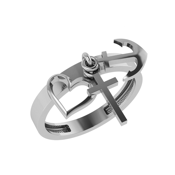 Кольцо из серебра без вставок фото, цены