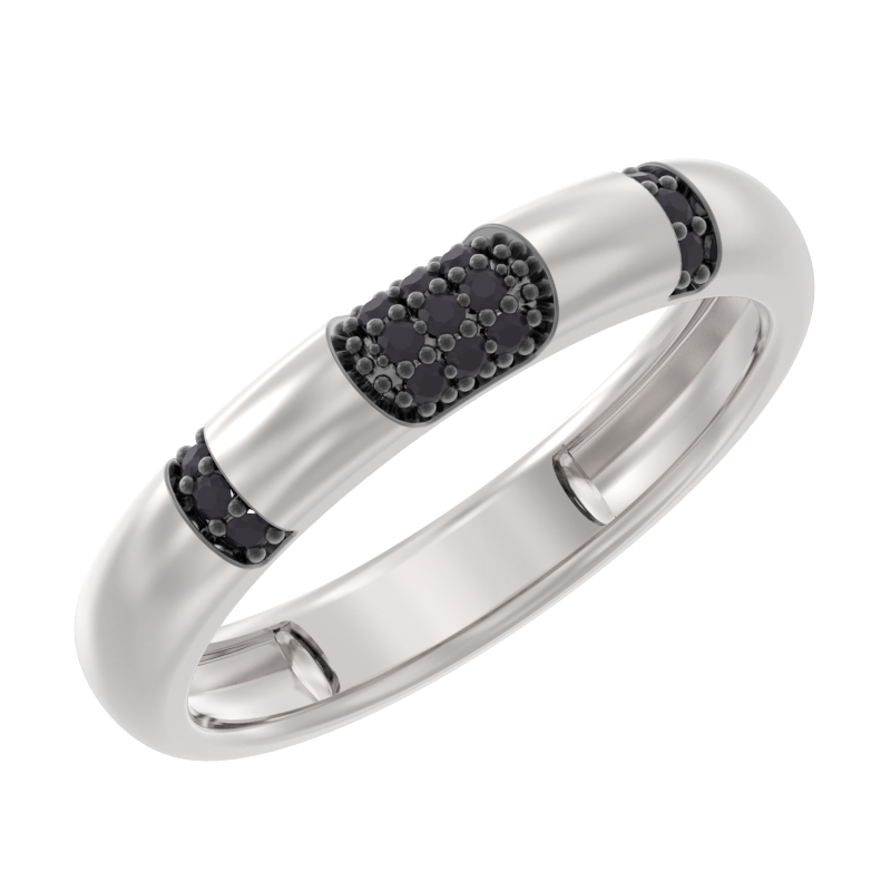 Кольцо из серебра с камнем Шпинель фото, цены