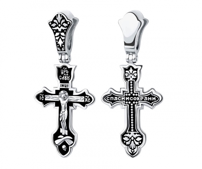 Крест из серебра фото, цены