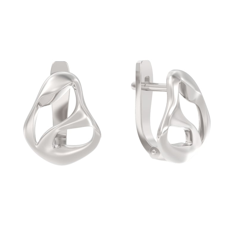 Серьги из серебра фото, цены