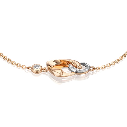 Браслет из золота с камнем Топаз фото, цены