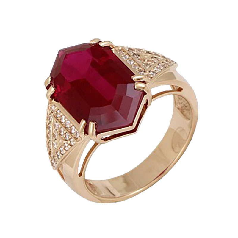 Кольцо из серебра с камнем Фианит, Оникс фото, цены