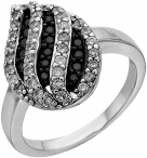 Кольцо из серебра с камнем Циркон фото, цены