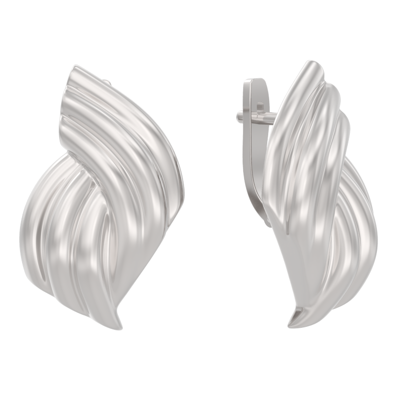 Серьги из серебра фото, цены