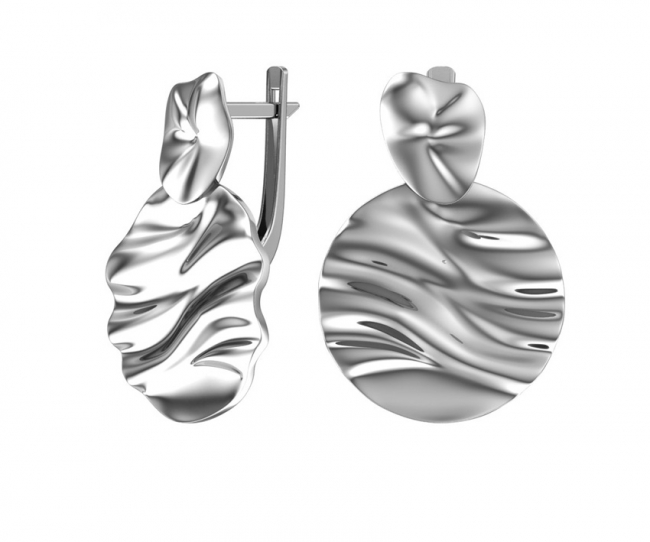 Серьги из серебра фото, цены