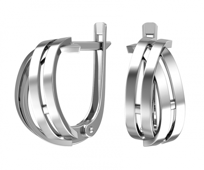 Серьги из серебра фото, цены