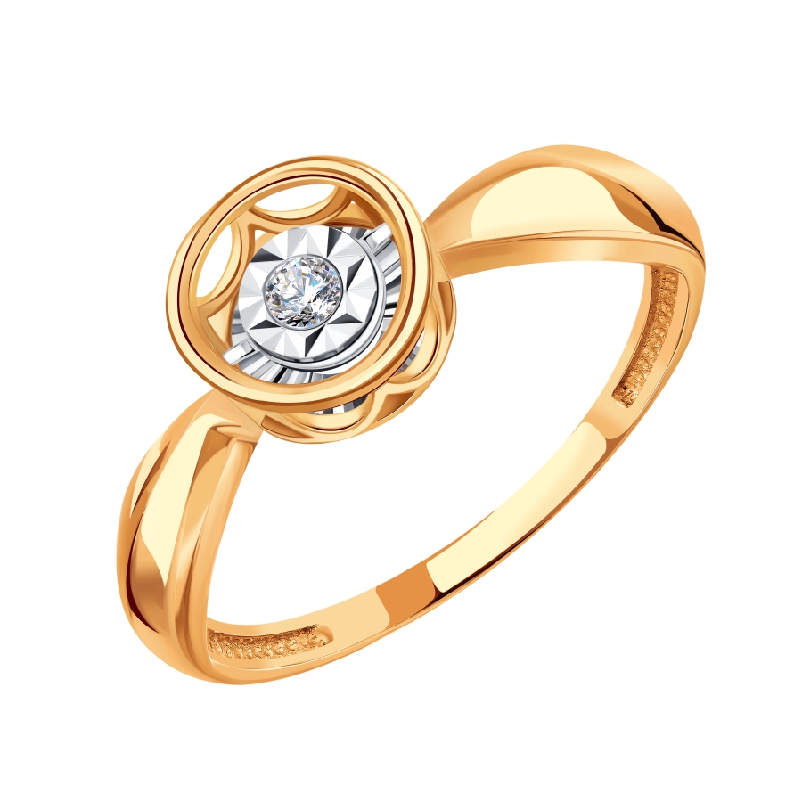 Кольцо из золота с камнем  фото, цены